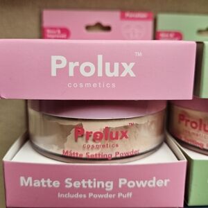 NWT PROLUX Matte Setting Powder: PORCELAIN!
